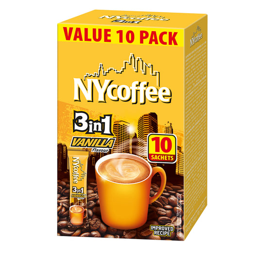 NY Coffee Vanilla Latte 10pk 140g