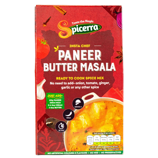 Spicerra Insta Chef Paneer Butter Masala 35g Ready to Cook Spice Mix