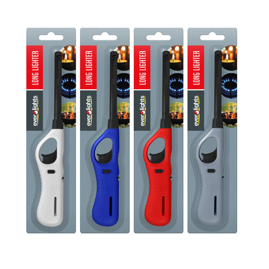 Refillable Elec Long Lighter 1pk