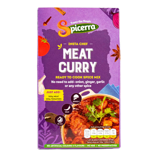 Spicerra Insta Chef Meat Curry 35g Ready to Cook Spice Mix