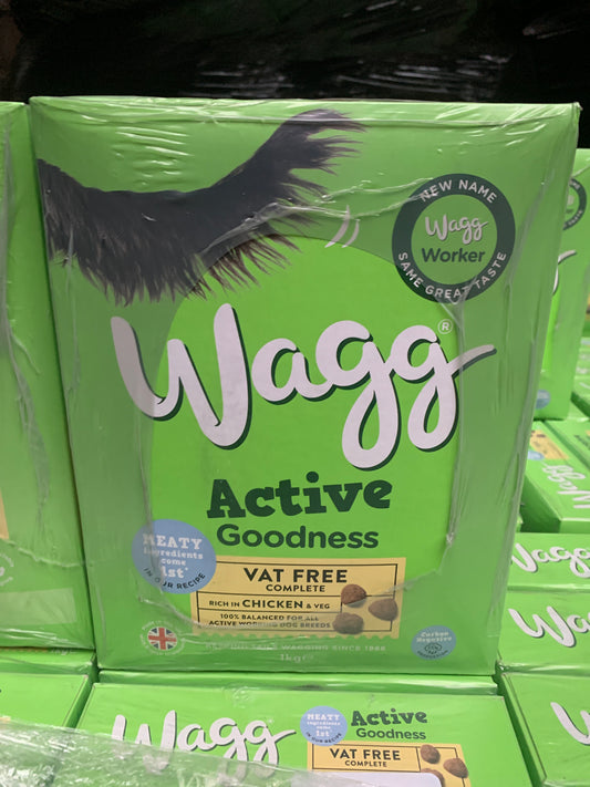 Wagg Active Goodness Chicken 5x1kg