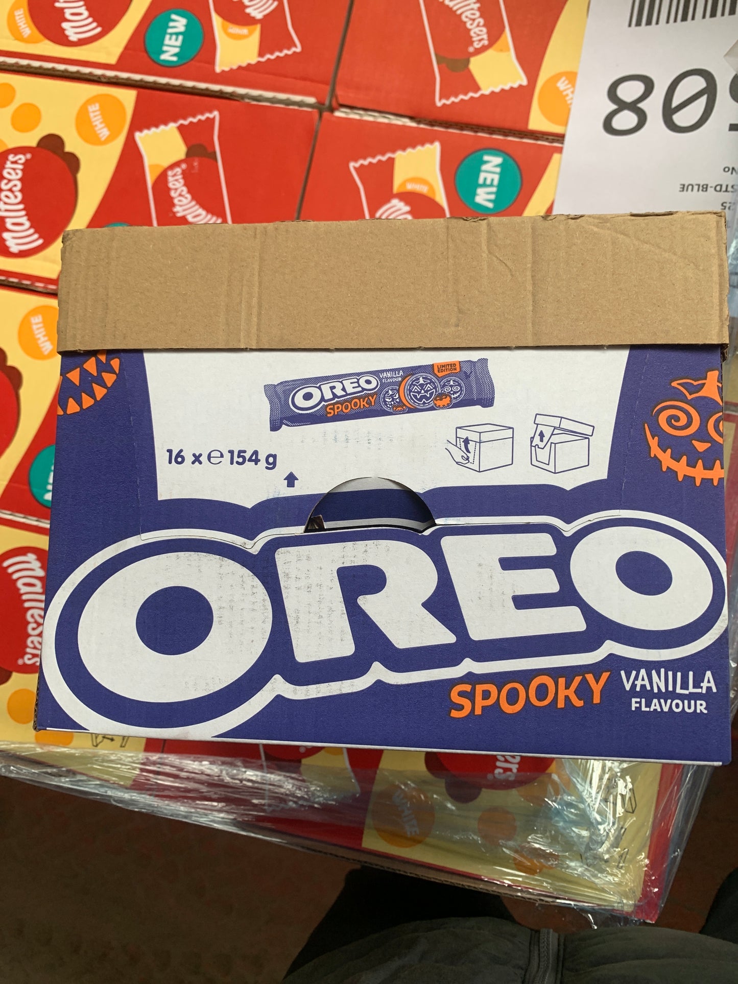 Oreo Spooky Vanilla 16 x 154g
