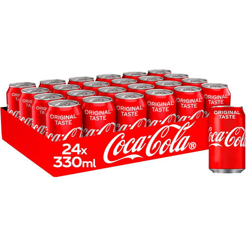 Coca Cola 24 X 330 Ml Pack £8.49 + VAT