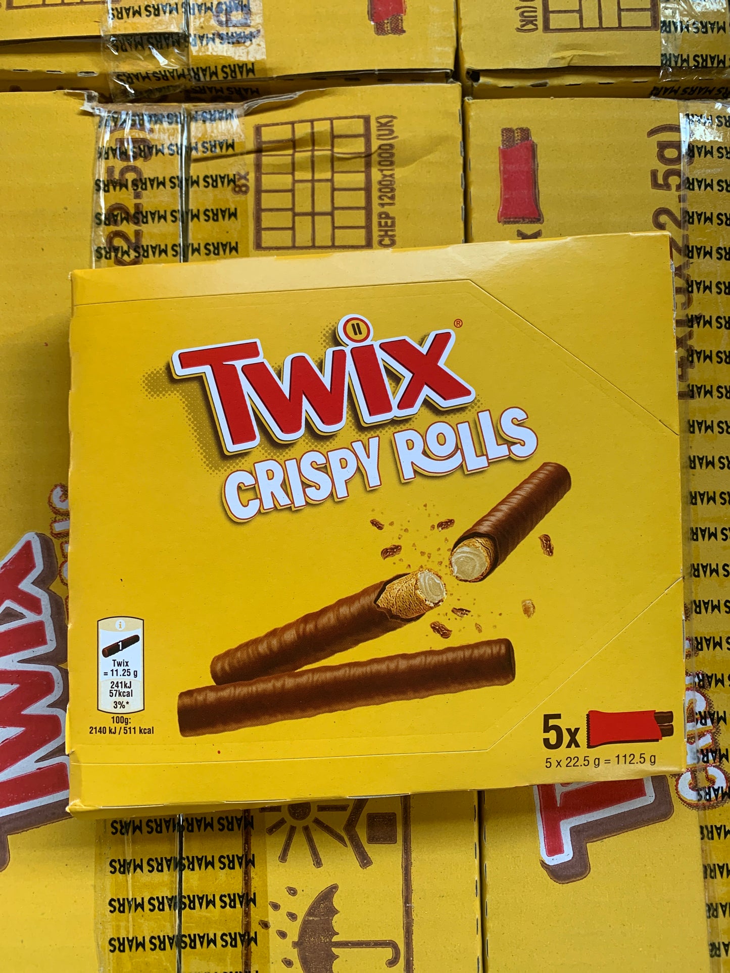 Twix Crispy Rolls 5pk