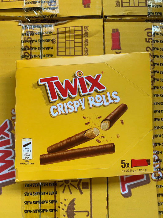 Twix Crispy Rolls 5pk