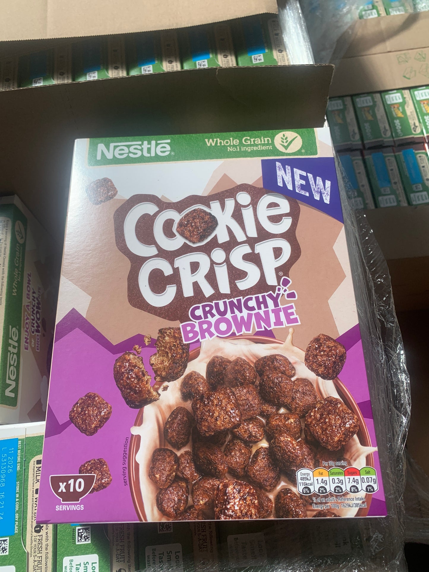 Nestle Cookie Crisp Crunchy Brownie 300g