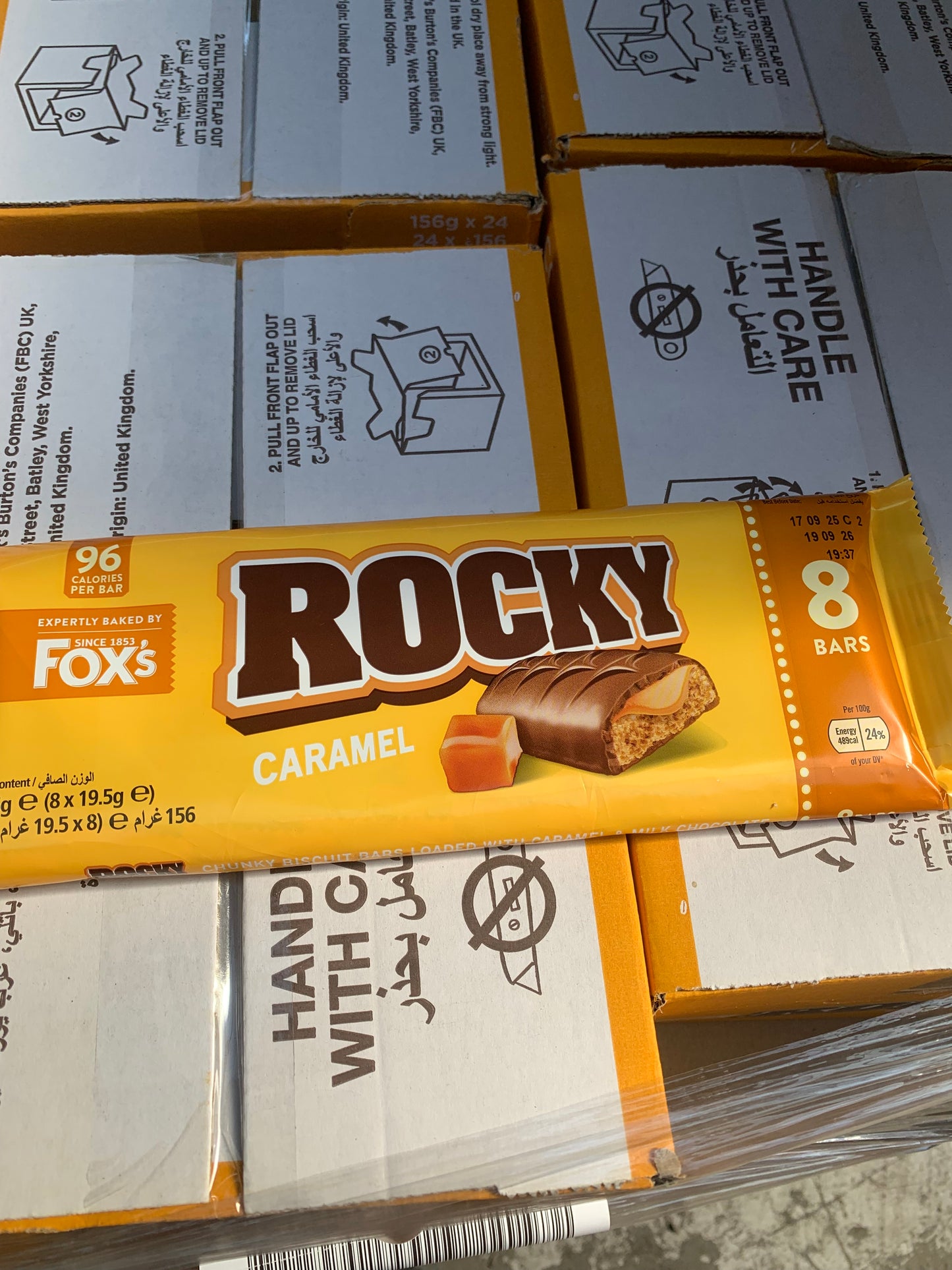 Caramel Rocky 8Pk