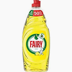 Fairy lemon washing up liquid 654ml 1.40