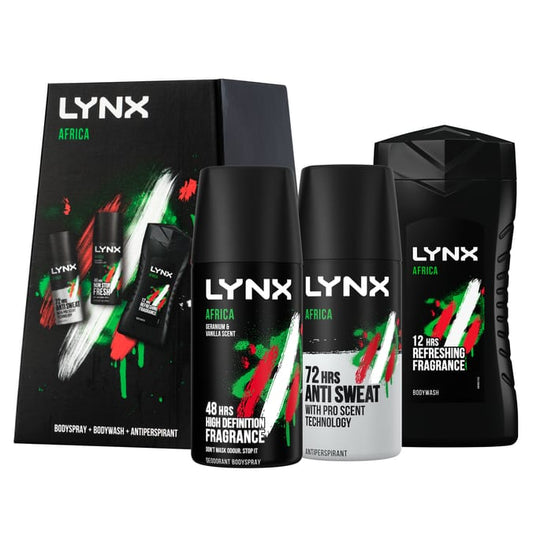 Lynx: Africa 3 Piece Mini Gift Set