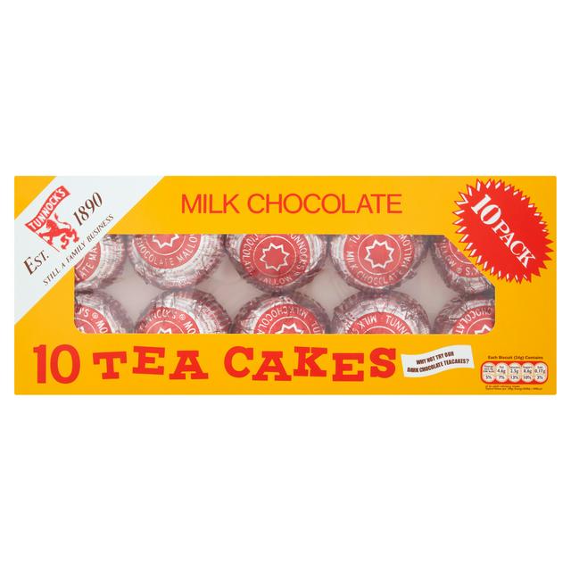 Tunnock’s milk chocolate 10 tea cakes