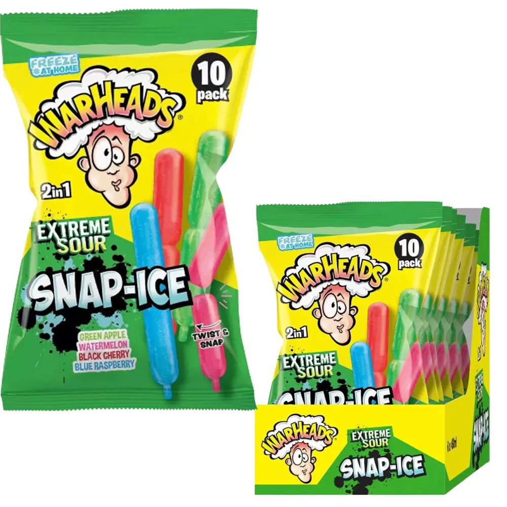 Warheads snap ice