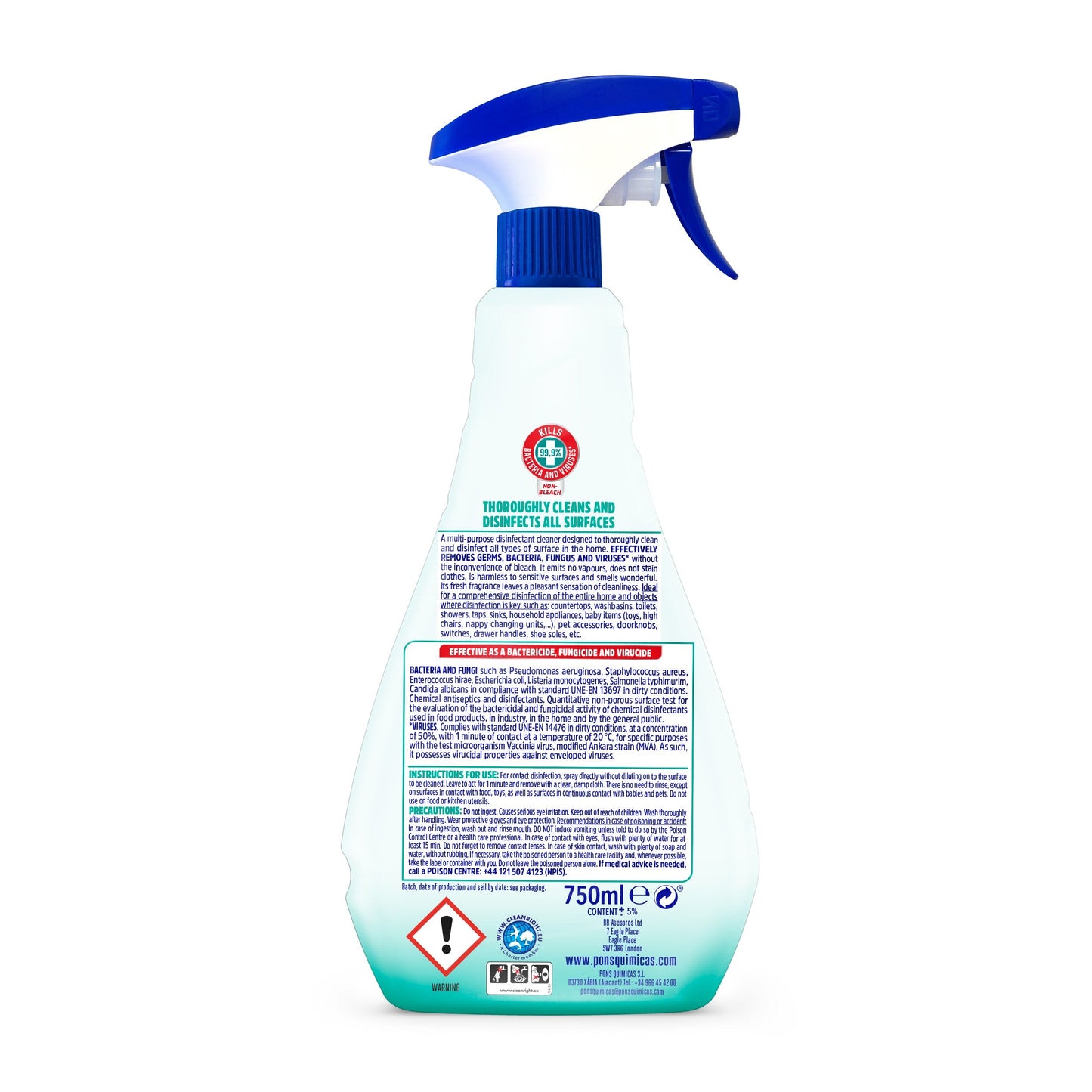 Asevi Gerpostar Plus Multipurpose Disinfectant