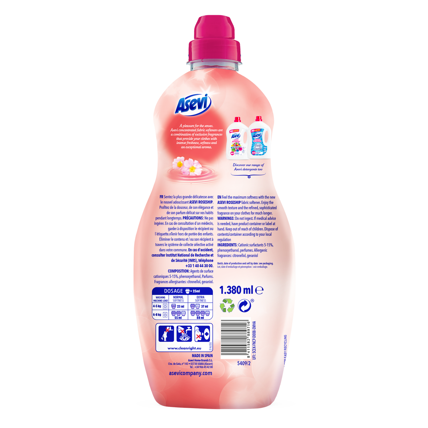 Asevi Rosehip Fabric Softener