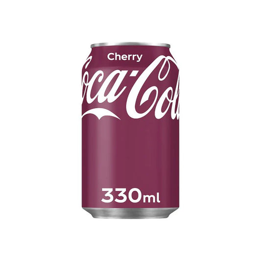 COCA COLA CHERRY CANS 24x330 ML 8.49+VAT