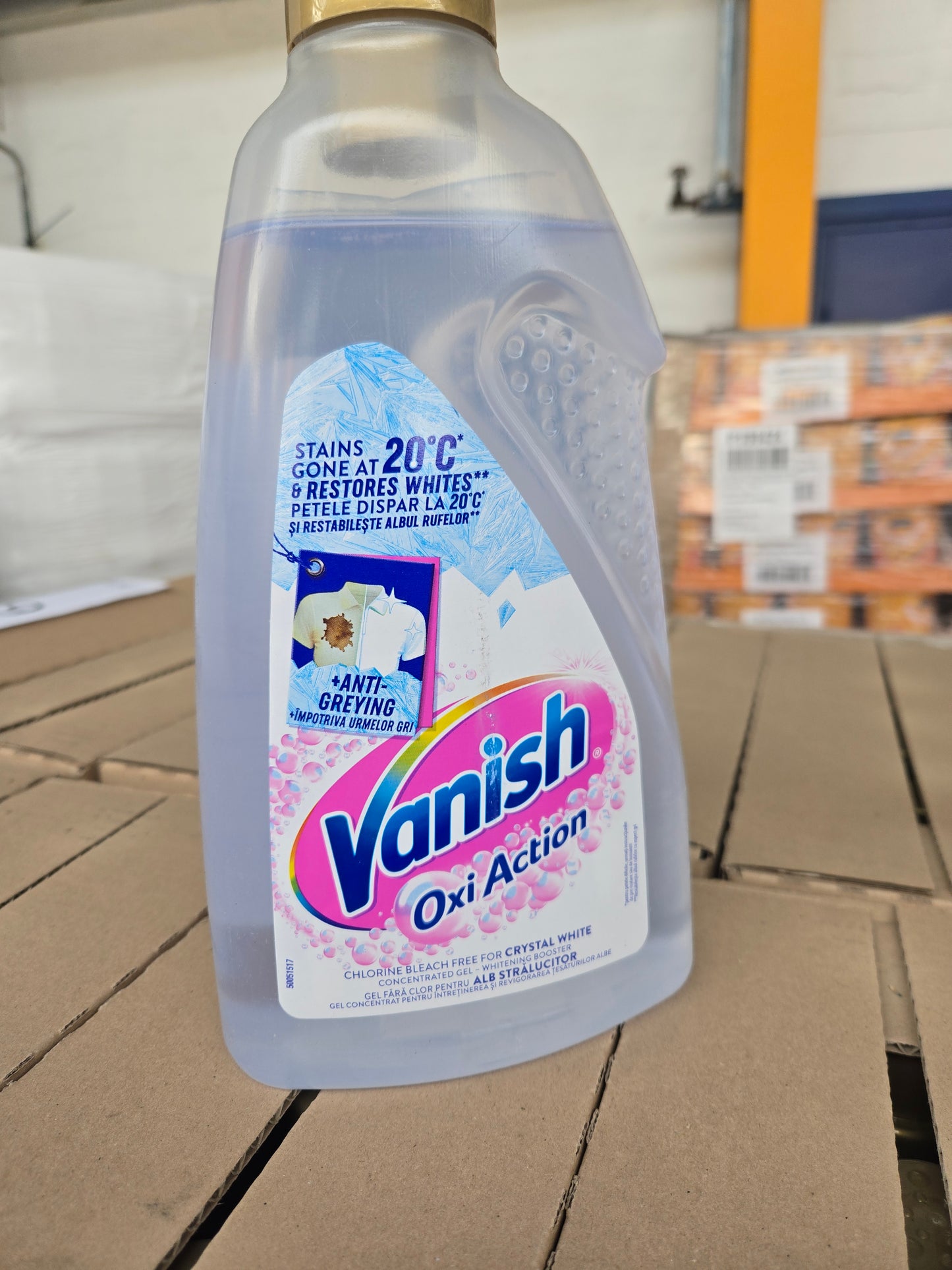 Vanish Oxi Action Gel White 1.5L