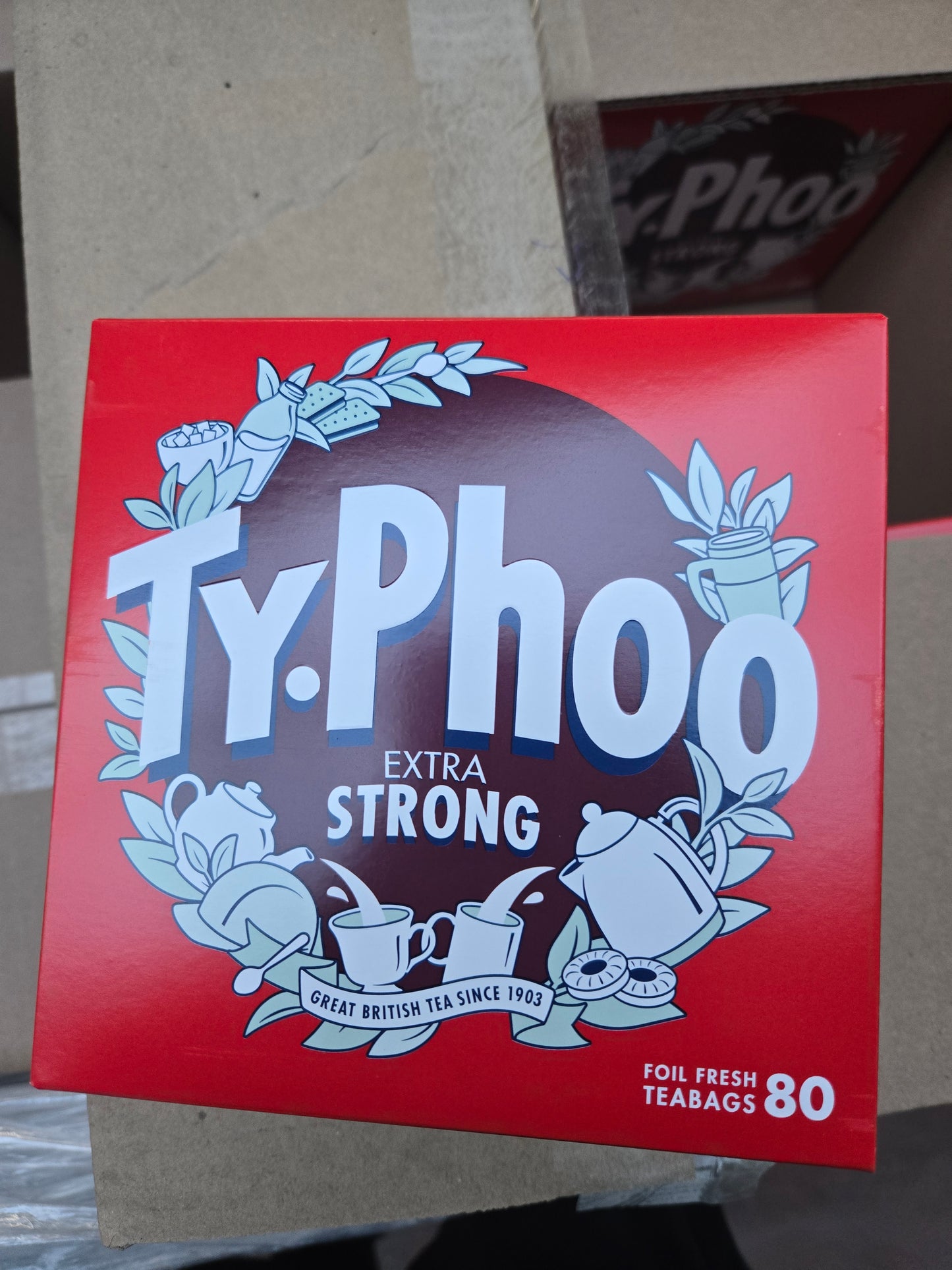 TyPhoo Extra Strong 80pk