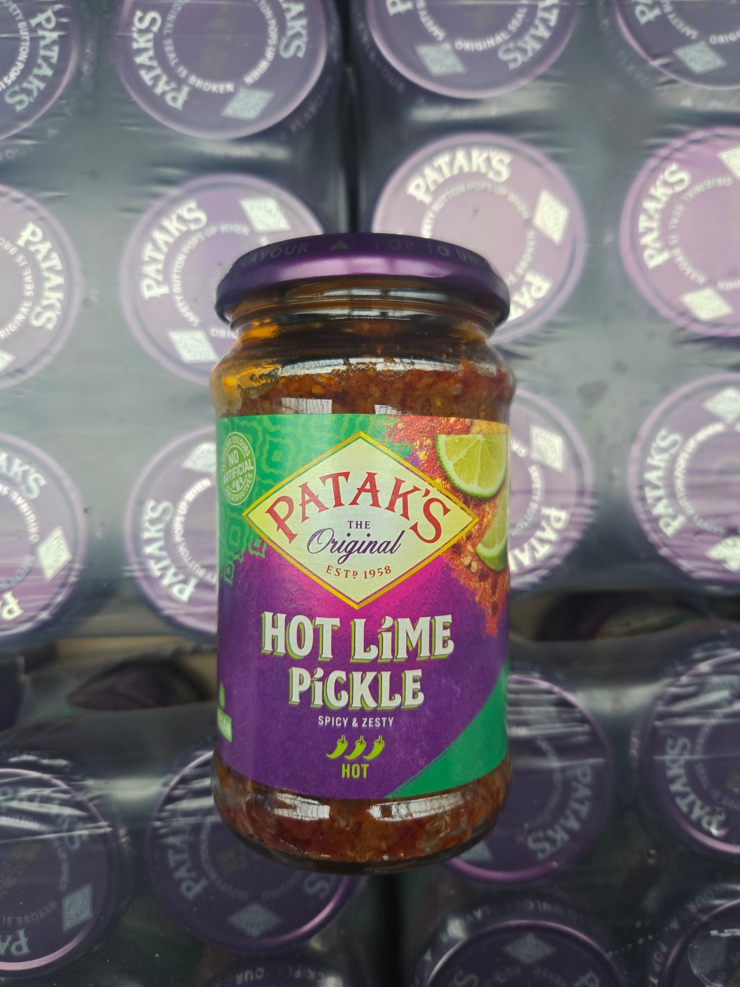 Pataks Hot Lime Pickle 283g