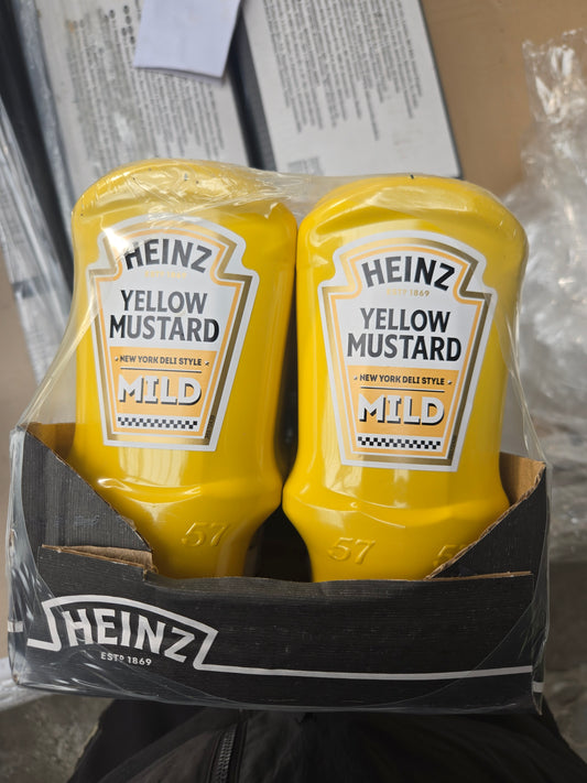 Heinz Yellow Mustard Mild 10x445g